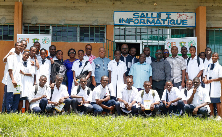  Jeunesse ivoirienne et innovation: L’OIPI forme les élèves de l’enseignement technique et professionnel 