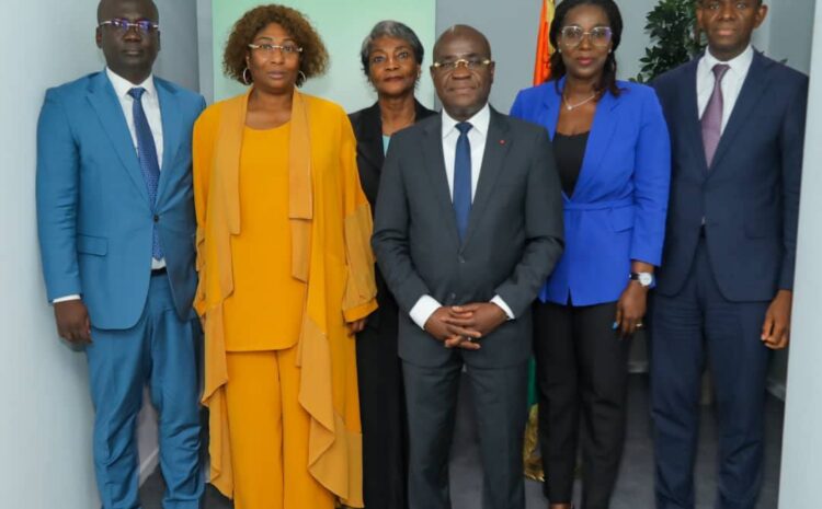  Réunion de prise de contact avec le Ministre du commerce de l&rsquo;Industrie et de l&rsquo;Artisanat