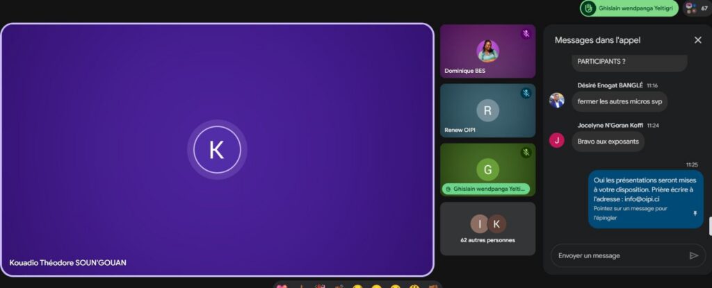 L&rsquo;office Ivoirien de la Propriété Intellectuelle (OIPI) lance son programme 2026 de webinaire.