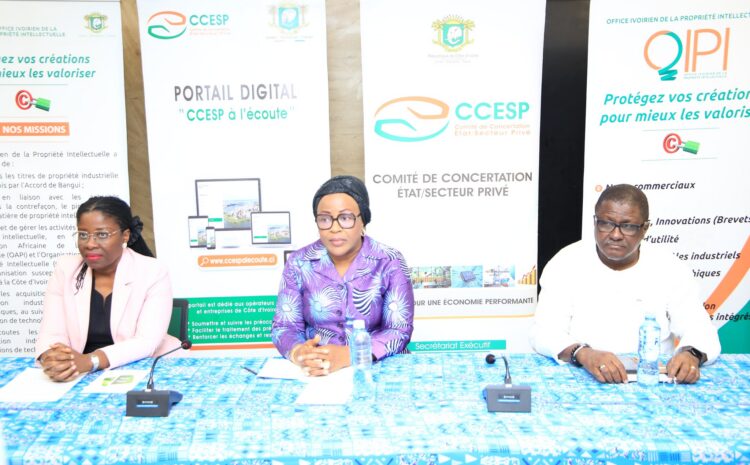  Atelier de formation et de sensibilisation des operateurs économiques sur les outils de la propriété Intellectuelle. 