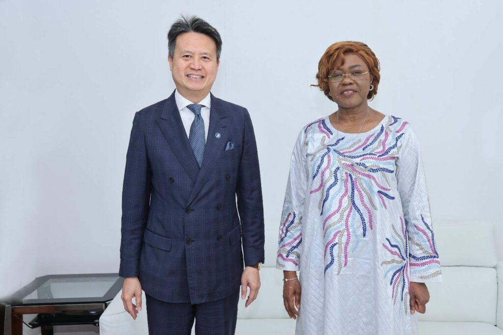 Le Directeur Général de l&rsquo;OMPI reçu par Mme la Ministre d&rsquo;Etat Nialé KABA