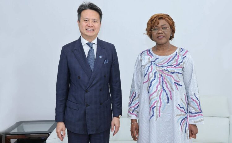  Le Directeur Général de l&rsquo;OMPI reçu par Mme la Ministre d&rsquo;Etat Nialé KABA 