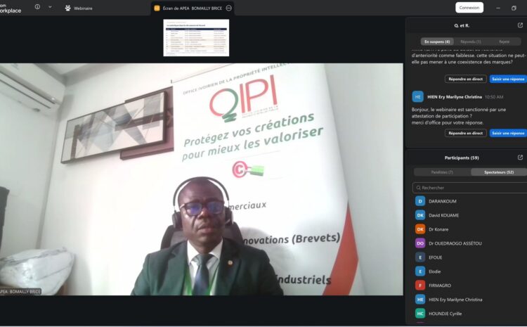  Retour sur la 3ème session de Webinaire de l&rsquo;OIPI.